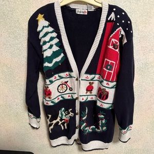 Vintage women’s That’s Me! Christmas sweater